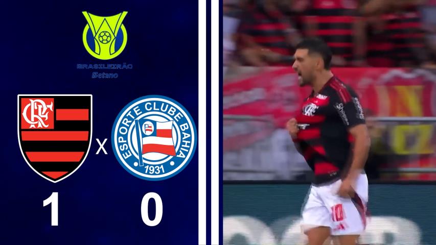 Brasileiro Série a 2025 - 8ª Rodada - Flamengo 1x0 Bahia
