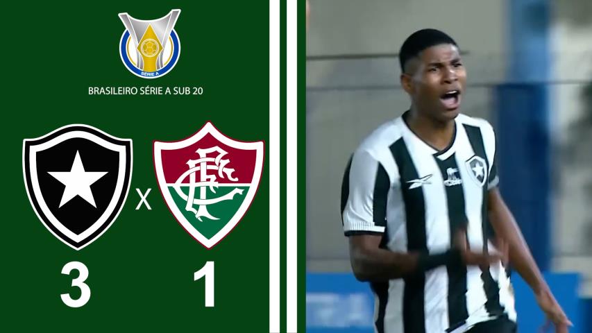 Brasileiro Série a Sub 20 (2025) - 10ª Rodada - Botafogo 3x1 Fluminense