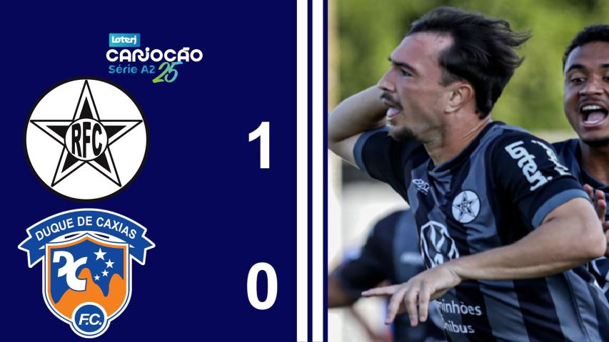 Cariocão Loterj Série A2 (2025) - Taça Santos Dumont - 2ª Rodada - Resende 1x0 Duque de Caxias
