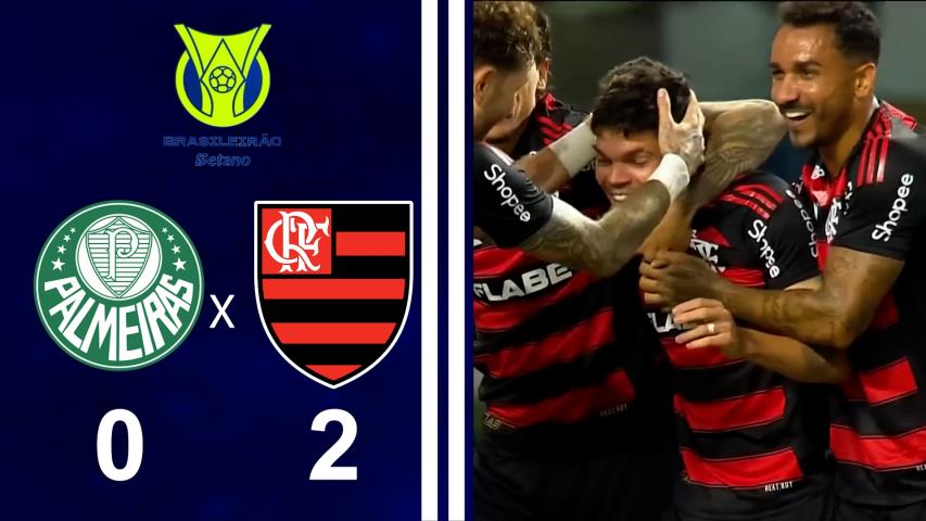 Brasileiro Série a 2025 - 10ª Rodada - Palmeiras 0x2 Flamengo
