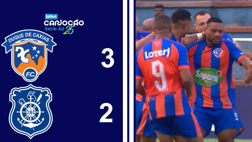 Cariocão Loterj Série A2 (2025) - Taça Santos Dumont - 4ª Rodada - Duque de Caxias 3x2 Olaria