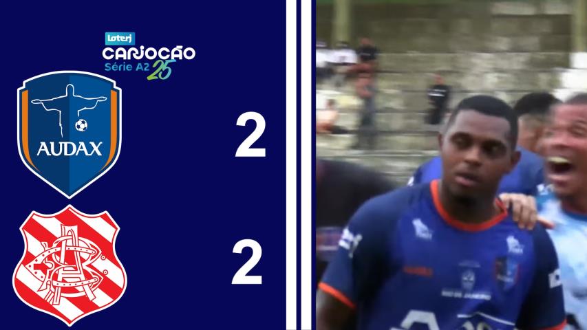 Cariocão Loterj Série A2 (2025) - Taça Santos Dumont - 4ª Rodada - Audax 2x2 Bangu