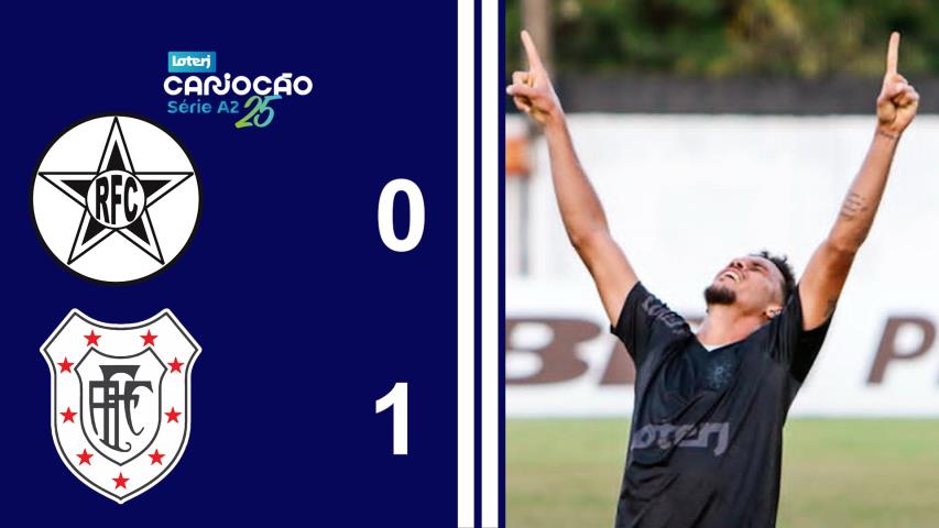 Cariocão Loterj Série A2 (2025) - Taça Santos Dumont - 5ª Rodada - Resende 0x1 Americano