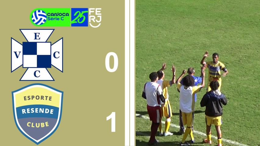 Carioca Série C Profissional (2025) - Taça Waldir Amaral - 4ª Rodada - Vera Cruz 0x1 Ec Resende