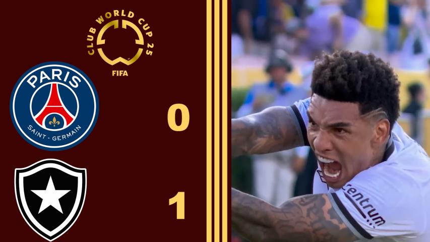 Copa do Mundo de Clubes - Fase de Grupo - 2ª Rodada - Paris Sant Germain 0x1 Botafogo