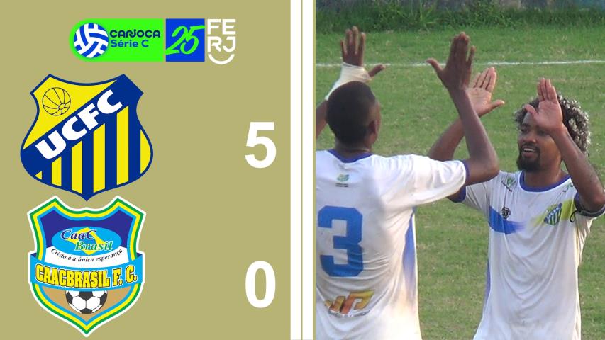 Carioca Série C Profissional (2025) - Taça Waldir Amaral - 5ª Rodada - União Central 5x0 Caacbrasil