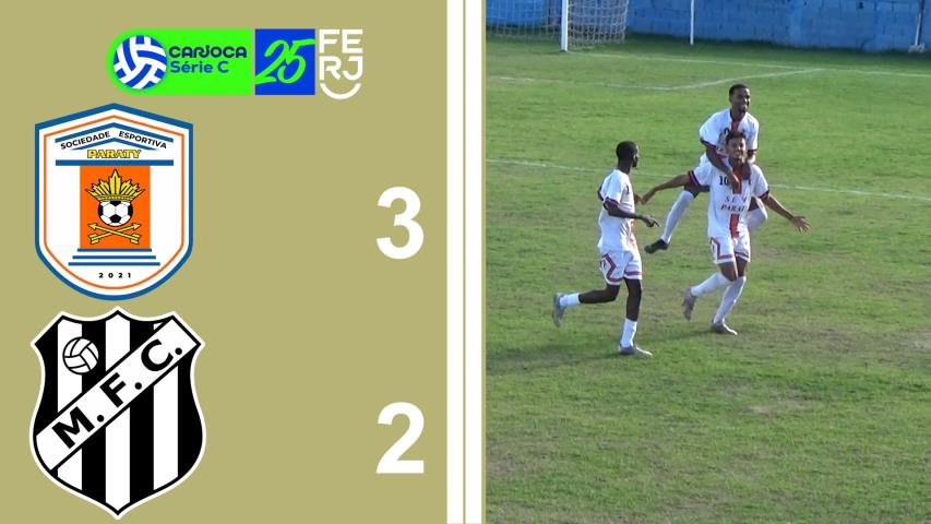 Carioca Série C Profissional (2025) - Taça Waldir Amaral - 5ª Rodada - Paraty 3x2 Mesquita