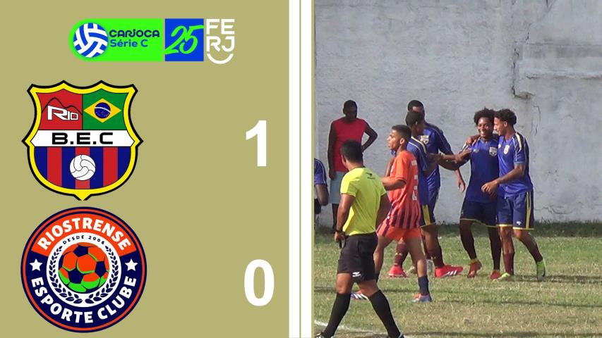 Carioca Série C Profissional (2025) - Taça Waldir Amaral - 5ª Rodada - Barcelona 1x0 Riostrense