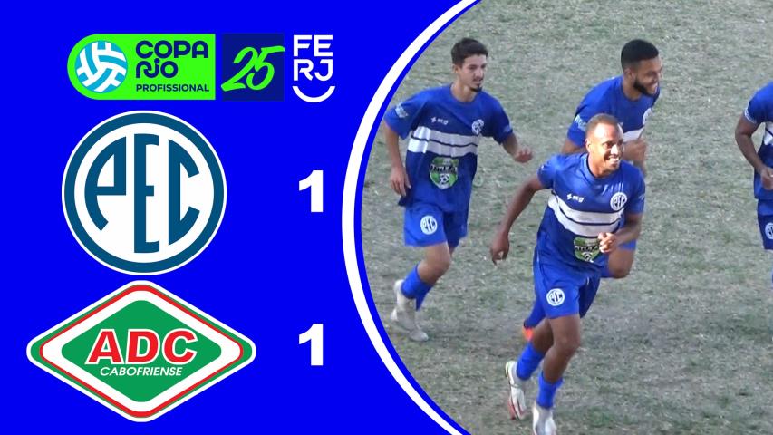 Copa Rio de Profissionais 2025 - 1ª Fase - Jogo de Ida - Paduano 1x1 Cabofriense