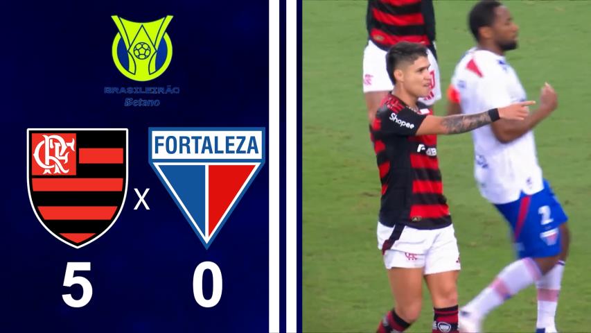 Brasileiro Série a 2025 - 11ª Rodada - Flamengo  5x0 Fortaleza