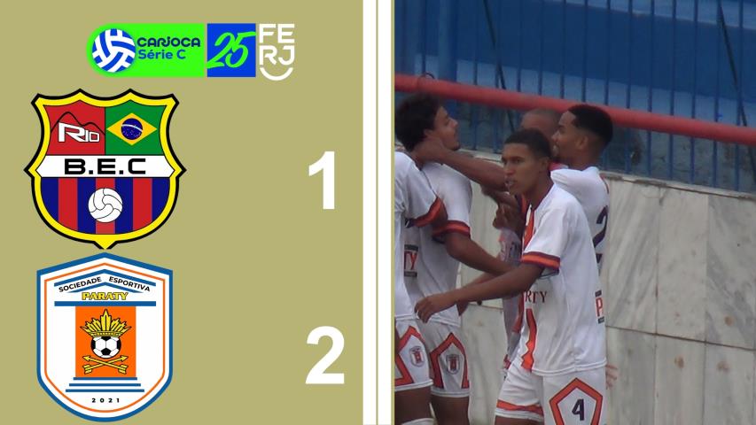 Carioca Série C Profissional (2025) - Taça Waldir Amaral - 2ª Rodada - Barcelona 1x2 Paraty