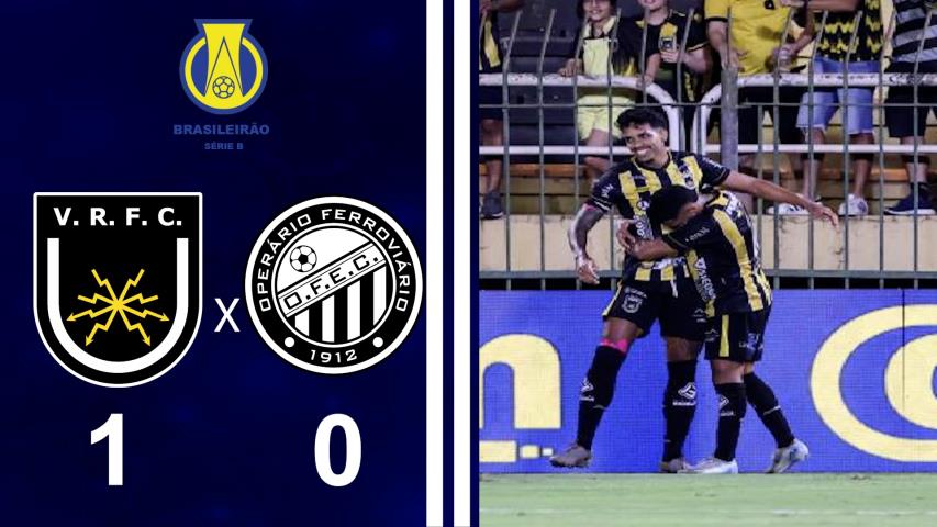 Brasileiro Série B 2025 - 14ª Rodada - Volta Redonda 1x0 Operário