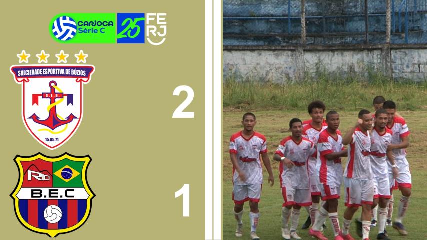 Carioca Série C Profissional (2025) - Taça Waldir Amaral - 3ª Rodada - Búzios 2x1 Barcelona
