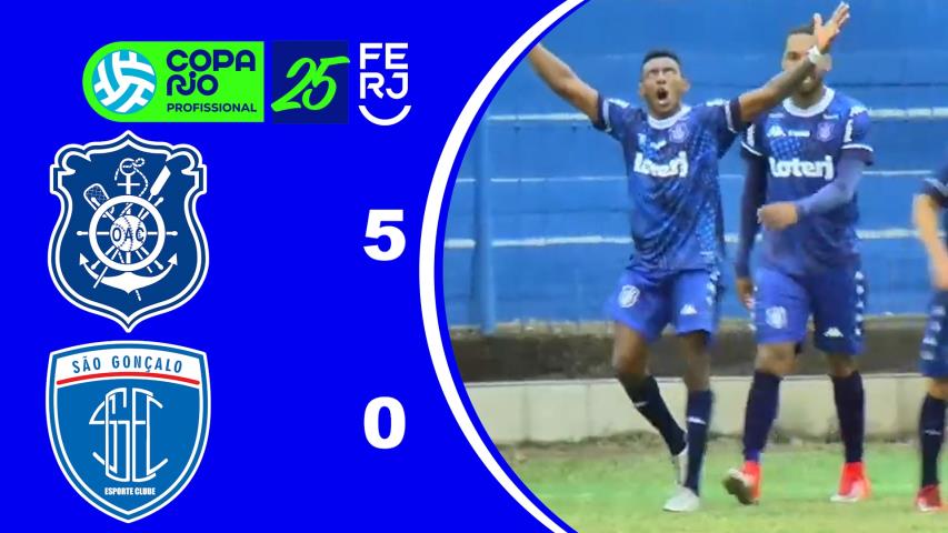 Copa Rio de Profissionais 2025 - 1ª Fase - Jogo de Volta - Olaria 5x0 São Gonçalo