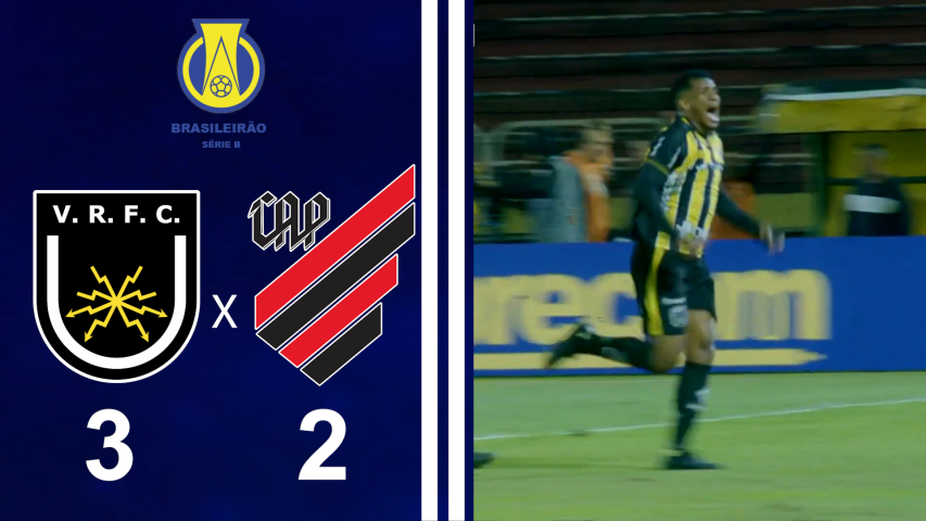 Brasileiro Série B 2025 - 17ª Rodada - Volta Redonda 3x2 Athletico Pr