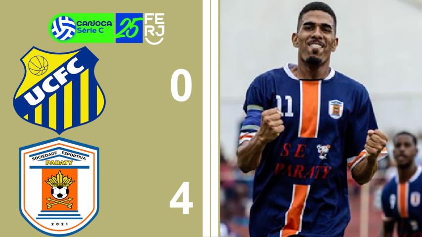 Carioca Série C Profissional (2025) -taça Waldir Amaral - 10ª ROD. - Uinião Central 0x4b Paraty