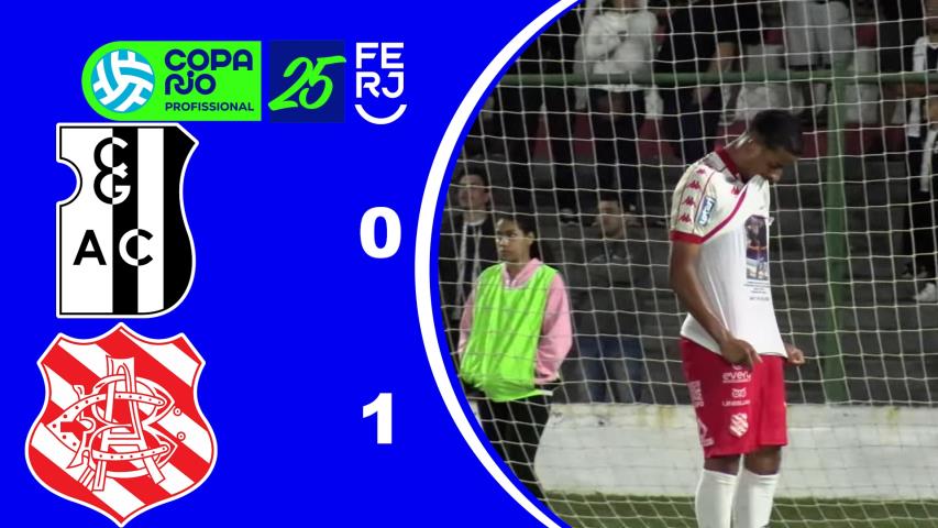 Copa Rio de Profissionais 2025 - 2ª Fase - Jogo de Ida - Campo Grande 0x1 Bangu