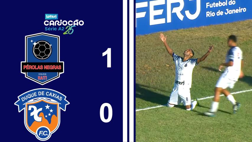 Cariocão Loterj Série A2 (2025) - Taça Santos Dumont - 10ª Rodada - Pérolas Negras 1x0 Duque de Caxi
