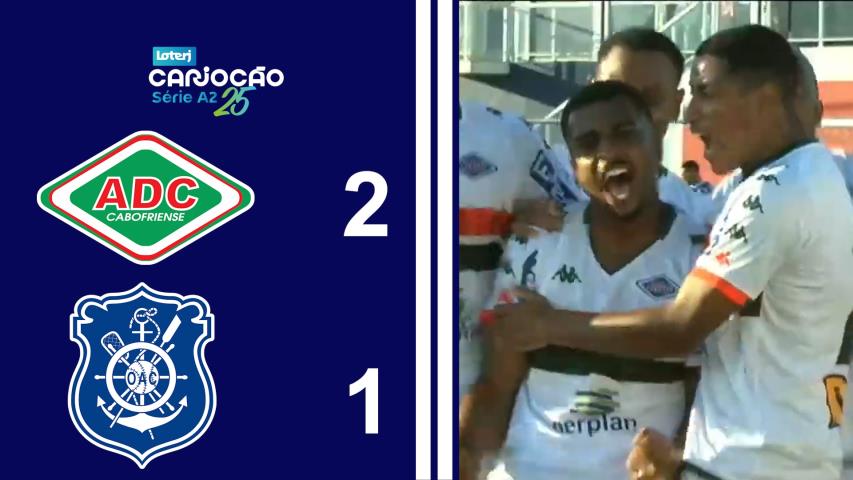 Cariocão Loterj Série A2 (2025) - Taça Santos Dumont - 10ª Rodada - Cabofriense 2x1 Olaria