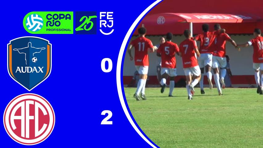 Copa Rio de Profissionais 2025 - 2ª Fase - Jogo de Volta - Audax 0x2 America