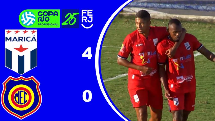 Copa Rio de Profissionais 2025 - 3ª Fase - Jogo de Ida - Maricá 4x0 Madureira