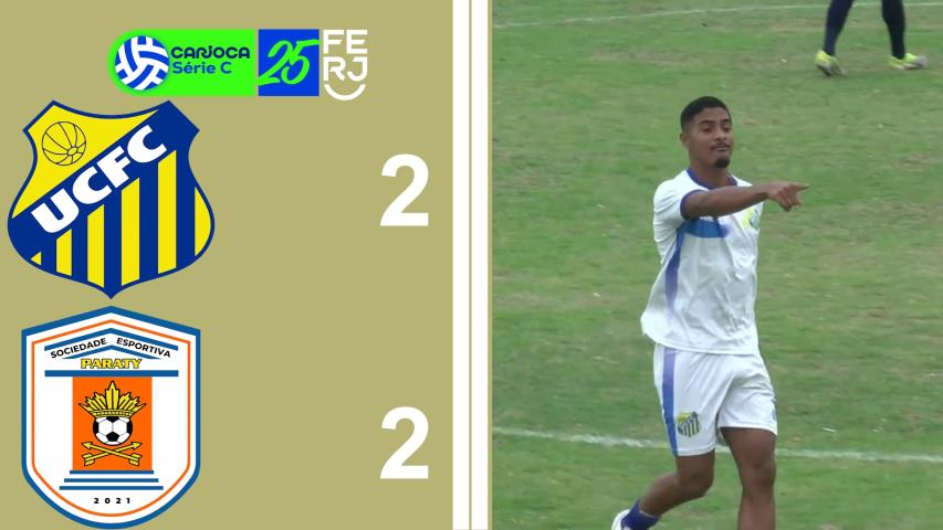 Carioca Série C Profissional (2025) -semifinal - Jogo de IDA. - União Central 2x2 Paraty