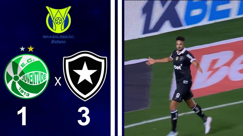 Brasileiro Série a 2025 - 21ª Rodada - Juventude 1x2 Botafogo