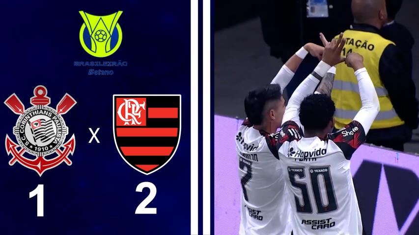 Brasileiro Série a 2025 - 25ª Rodada - Corinthians 1x2 Flamengo