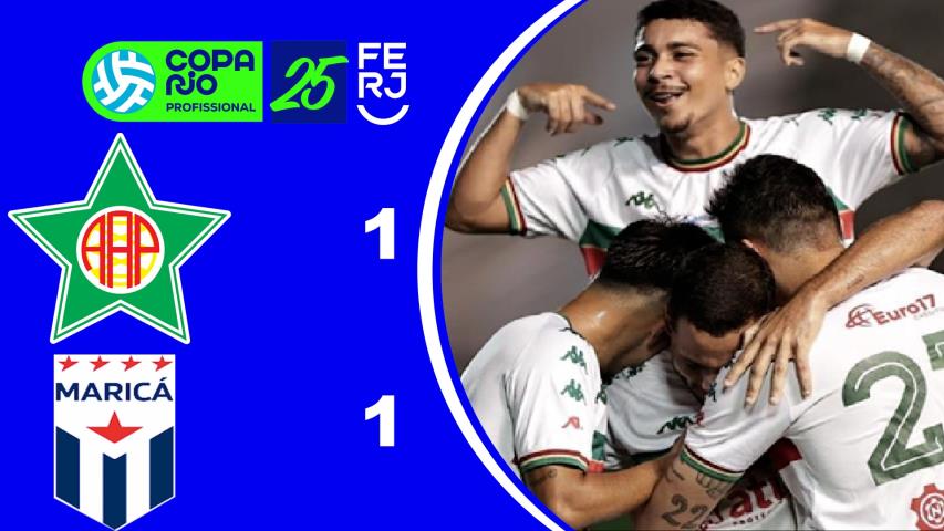 Copa Rio de Profissionais 2025 - Semifinal - Jogo de Volta - Portguesa 1x1 Maricá
