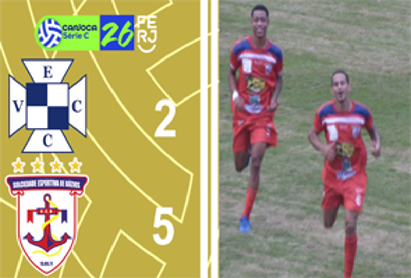 CARIOCA SÉRIE C 2026 - TAÇA WALDIR AMARAL - 5ª RODADA - BRESCIA 3X0 UNIÃO CENTRAL