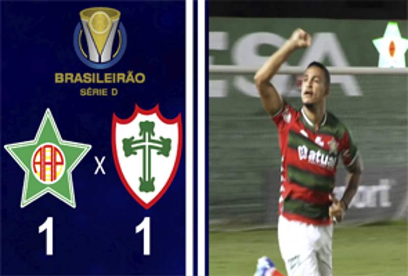 BRASILEIRO SÉRIE D 2026 - 1ª RODADA - AA PORTUGUESA 1X1 PORTUGUESA PAULISTA
