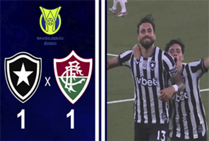 BRASILEIRO SÉRIE A 2026 - 22ª RODADA - BOTAFOGO 1X1 FLUMINENSE