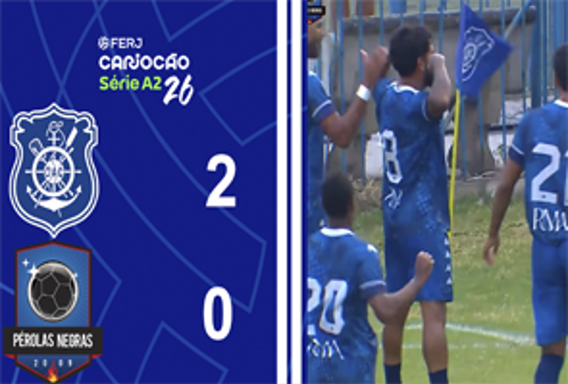 CARIOCA SÉRIE A2 - TAÇA SANTOS DUMOUNT - 4ª RODADA - OLARIA 2X0 PEROLAS NEGRAS