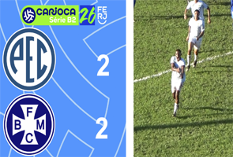 CARIOCA SÉRIE B2- TAÇA MARACANÃ - 4ª RODADA - PADUANO 2X2 BARRA MANSA