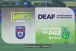 2ª RODADA - GRUPO X - NOVA IGUAÇU X MARICÁ - REVISÃO DE UM POSSÍVEL TIRO PENAL