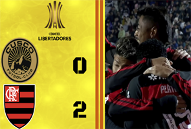 LIBERTADORES 2026 - FASE DE GRUPO - 1ª RODADA - CUSCO 0X2 FLAMENGO