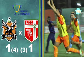 COPA DO BRASIL 2026 - 2ª FASE - NOVA IGUAÇU 1(4)X(3)1 LAGARTO - SE