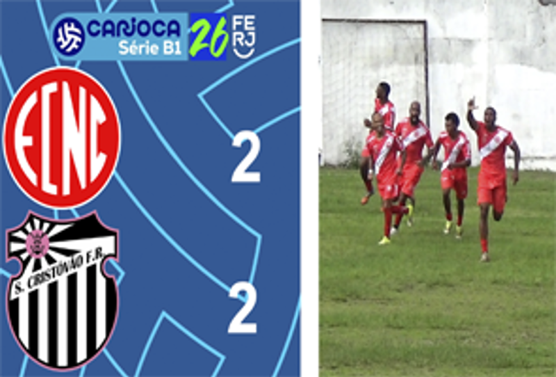 CARIOCA SÉRIE B1- TAÇA CORCOVADO - 2ª RODADA - NOVA CIDADE 2X2 SÃO CRISTOVÃO