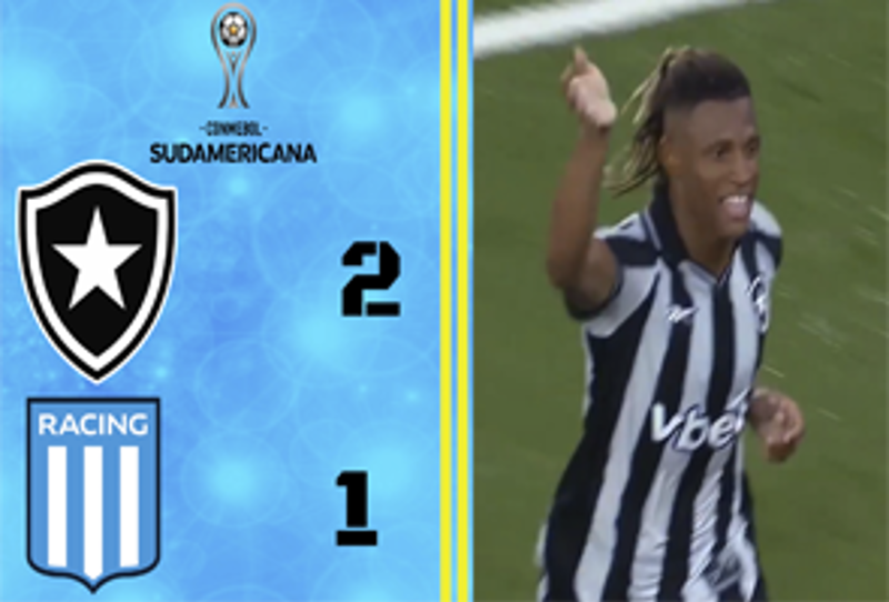 COPA SULAMERICANA 2026 - FASE DE GRUPO - 4ª RODADA - BOTAFOGO 2X1 RACING