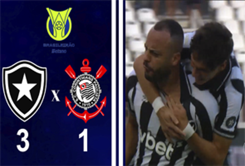 BRASILEIRO SÉRIE A 2026 - 16ª RODADA - BOTAFOGO 3X1 CORINTHIANS