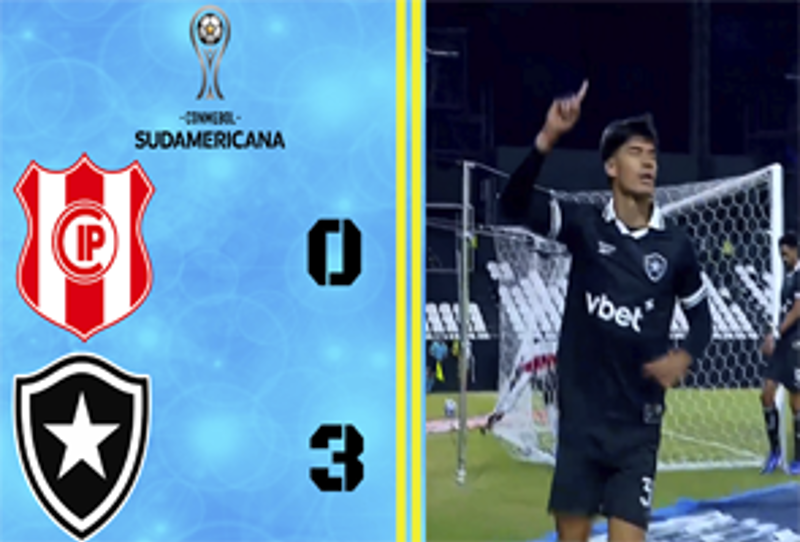 COPA SULAMERICANA 2026 - FASE DE GRUPO - 5ª RODADA - INDEPENDIENTE PETROLERO 0X3 BOTAFOGO