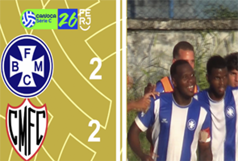 CARIOCA SÉRIE C 2026 - TAÇA WALDIR AMARAL - 8ª RODADA - BARRA MANSA 2X2 CARDOSO MOREIRA