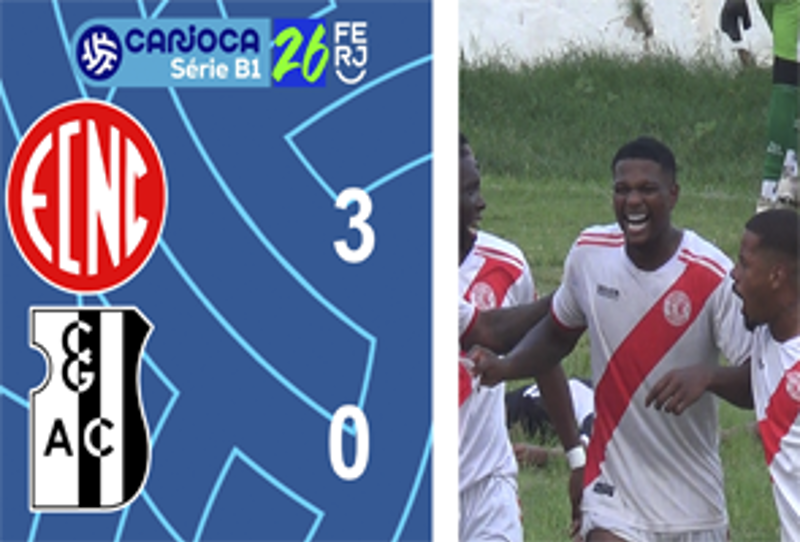 CARIOCA SÉRIE B1- TAÇA CORCOVADO - 6ª RODADA - NOVA CIDADE 3X0 CAMPO GRANDE