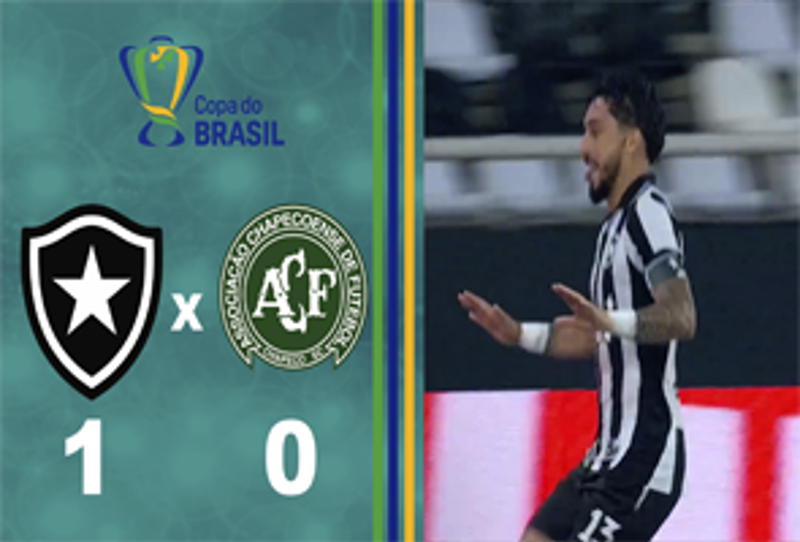 COPA DO BRASIL 2026 - 5ª FASE - JOGO DE IDA - BOTAFOGO 1X0 CHAPECOENSE
