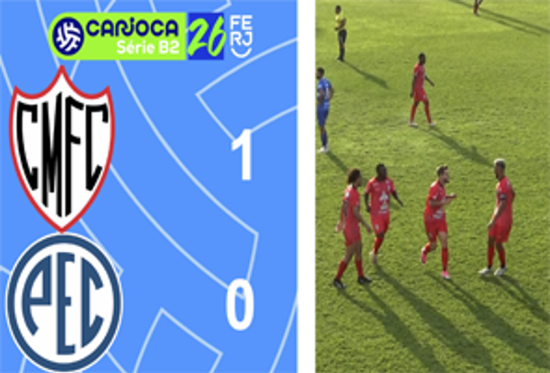 CARIOCA SÉRIE B2- TAÇA MARACANÃ - 1ª RODADA - CARDOSO MOREIRA 1X0 PADUANO