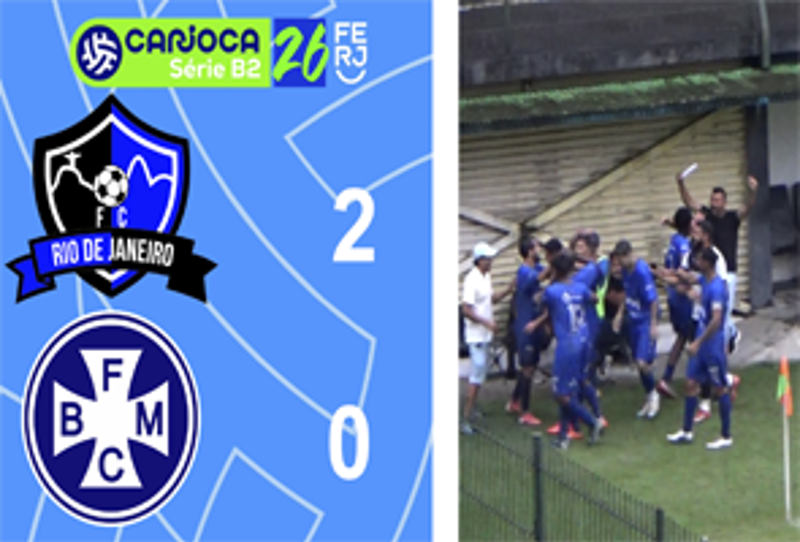 CARIOCA SÉRIE B2- TAÇA MARACANÃ - 6ª RODADA - RIO DE JANEIRO 2X0 BARRA MANSA