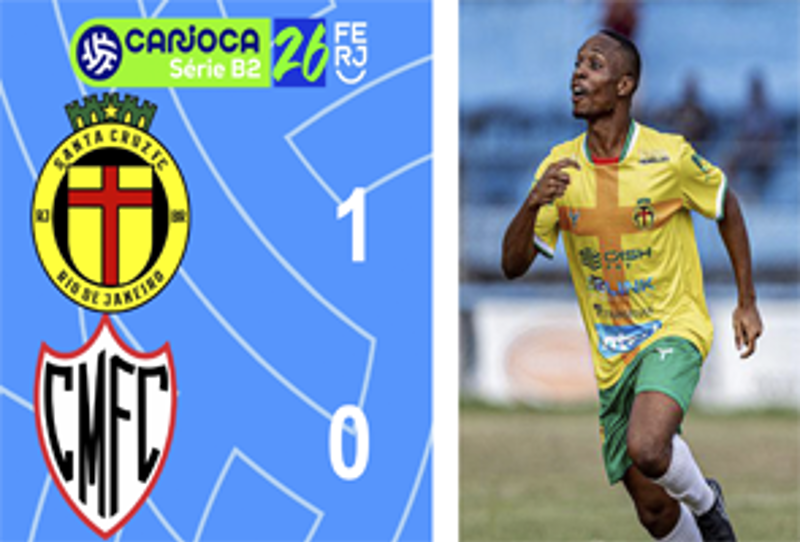 CARIOCA SÉRIE B2- TAÇA MARACANÃ - 5ª RODADA - SANTA CRUZ 1X0 CARDOSO MOREIRA
