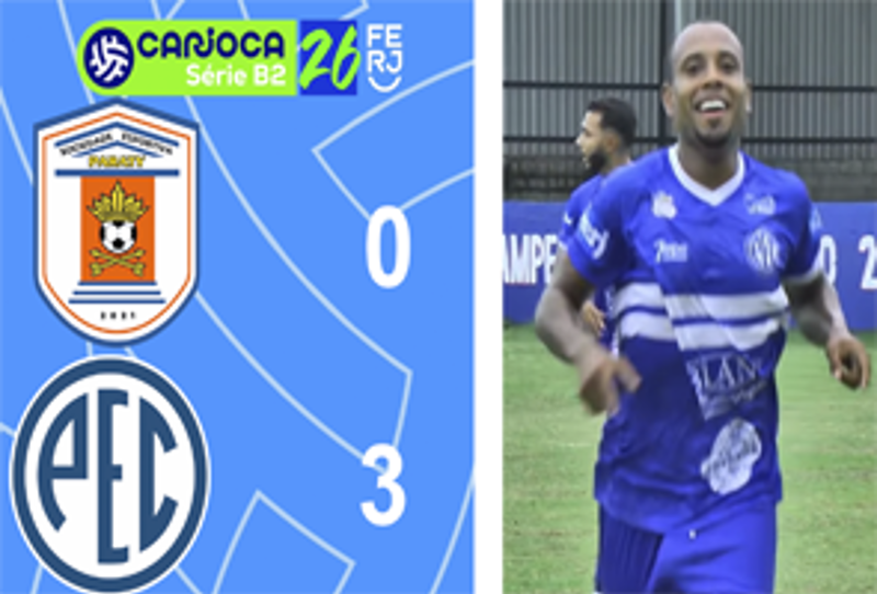 CARIOCA SÉRIE B2- TAÇA MARACANÃ - 5ª RODADA - PARATY 0X3 PADUANO