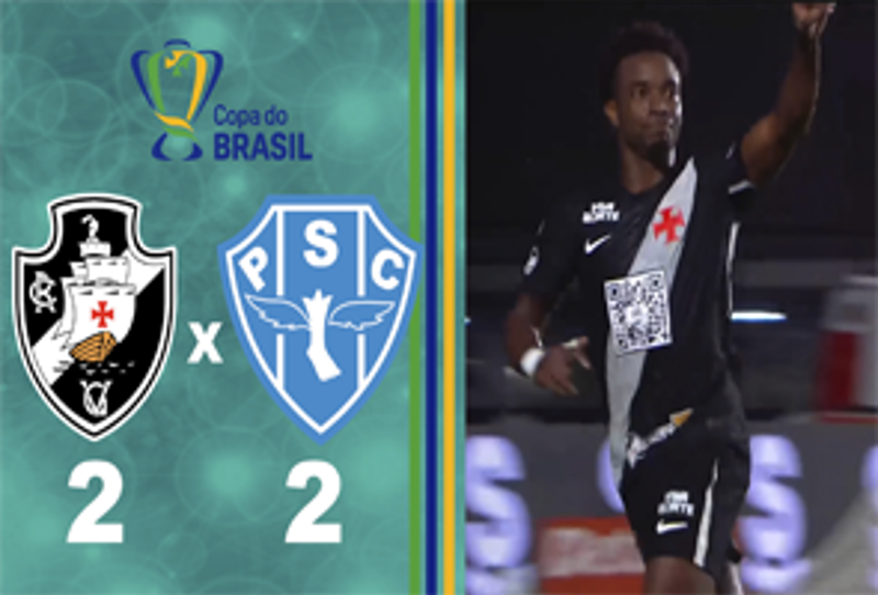 COPA DO BRASIL 2026 - 5ª FASE - JOGO DE VOLTA - VASCO 2X2 PAYSANDU