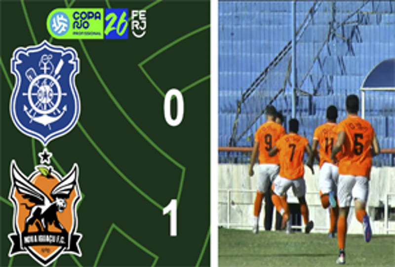 COPA RIO PROFISSIONAL - 3ª FASE - JOGO DE IDA - OLARIA 0X1 NOVA IGUALU